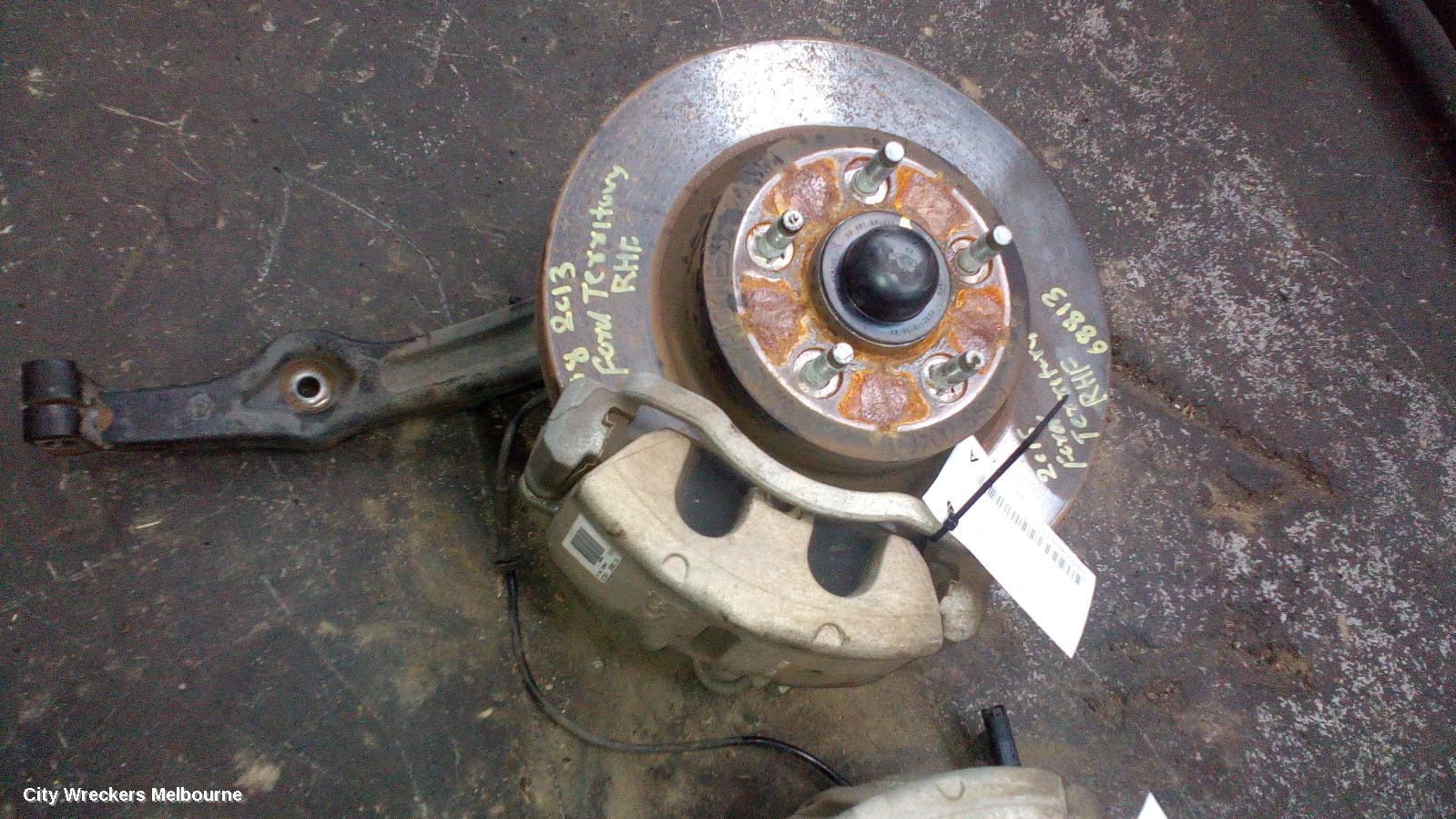 FORD TERRITORY RIGHT FRONT HUB ASSEMBLY, SZ MKI-MKII, RWD, 04/2011 - 12/2016 - Image 3