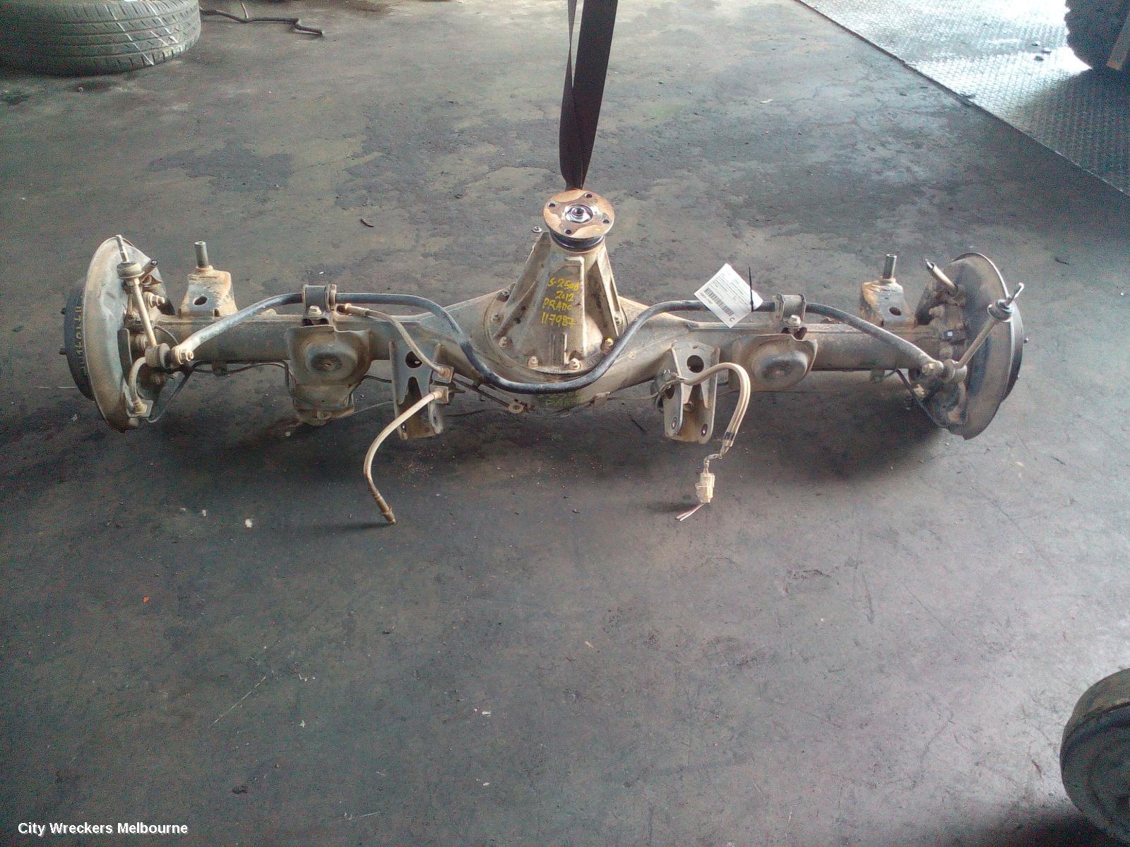 TOYOTA PRADO REAR DIFF ASSEMBLY, 150 SERIES, 3.909 RATIO, NON DIFF LOCK TYPE, 08/2009 - 11/2023 - Image 1