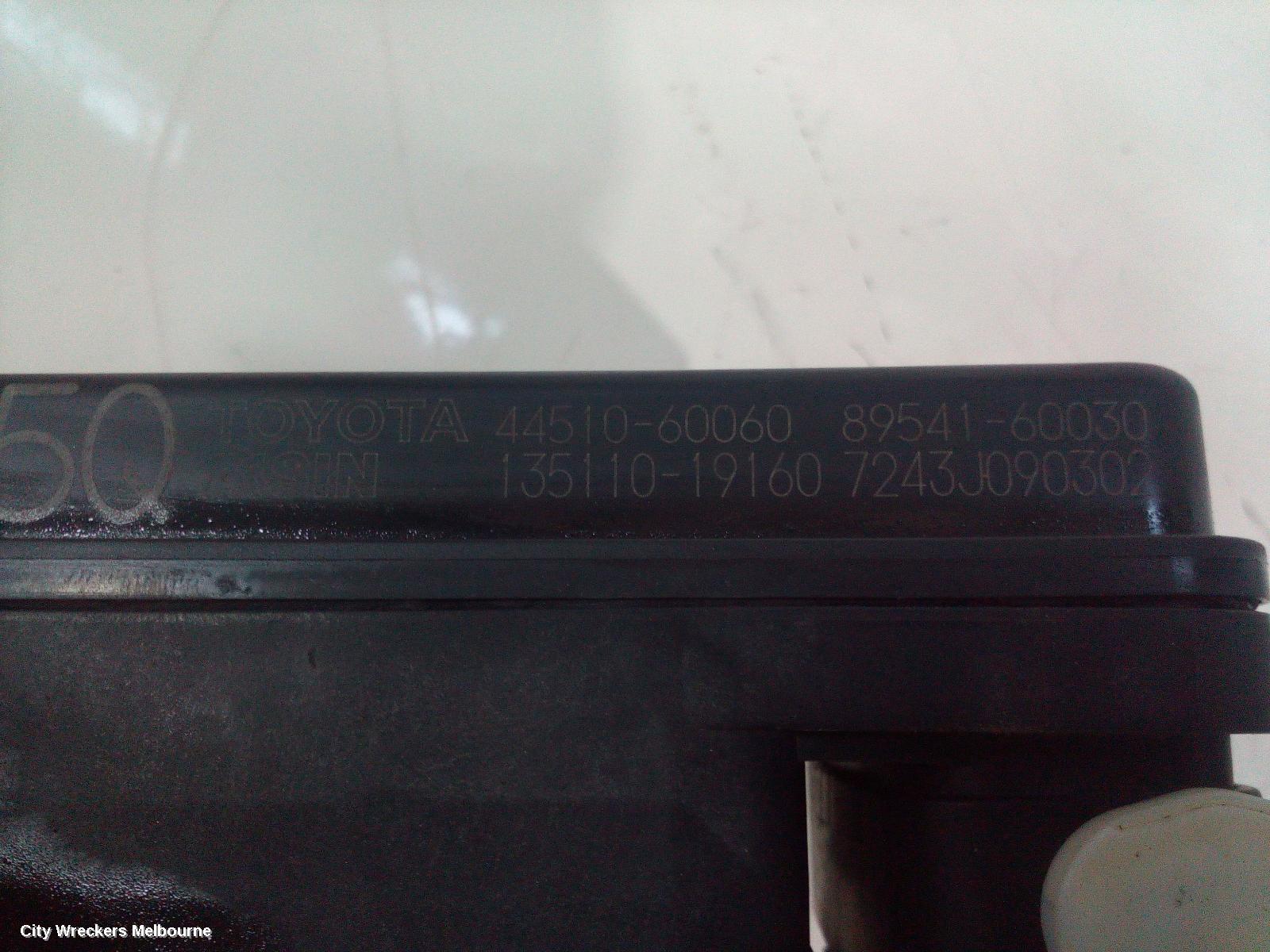 TOYOTA PRADO ABS PUMP/MODULATOR, 120 SERIES, ABS ONLY, P/N 44510-60060, 02/2003 - 10/2009 - Image 2