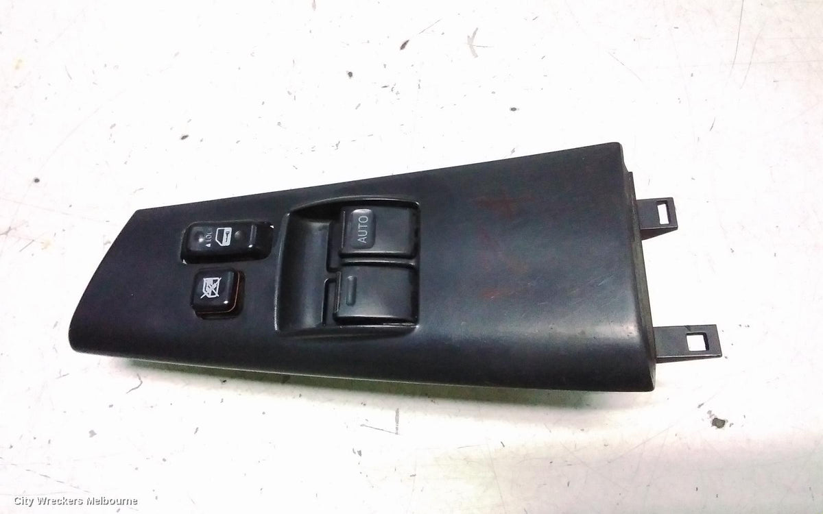 TOYOTA COROLLA PWR DR WIND SWITCH, RH FRONT (MASTER SWITCH), 2 SWITCH TYPE, ZZE122, 12/2001 - 04/2007 - Image 1