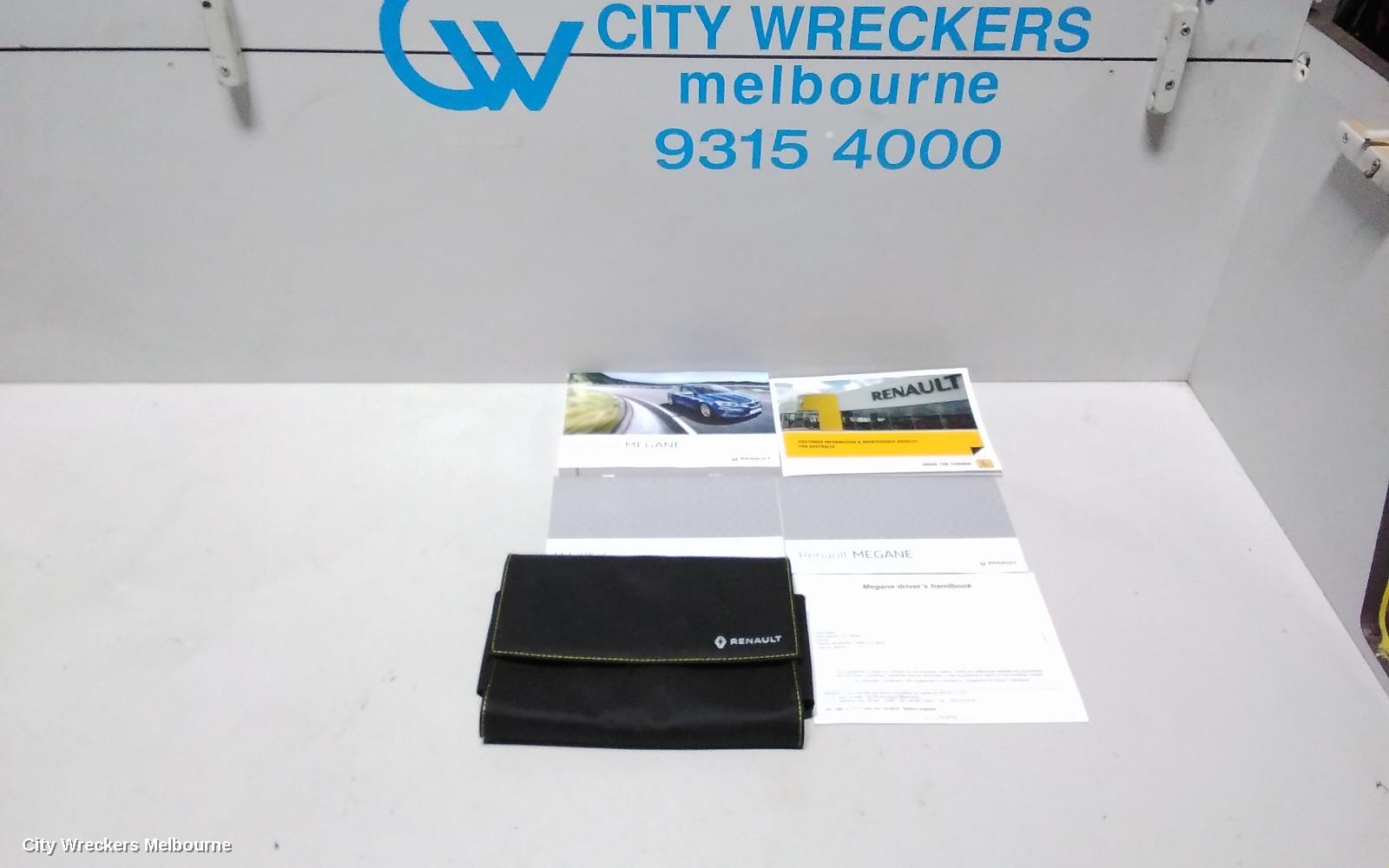 RENAULT MEGANE OWNERS HANDBOOK, GEN 4, 06/2016 - 02/2020 - Image 1