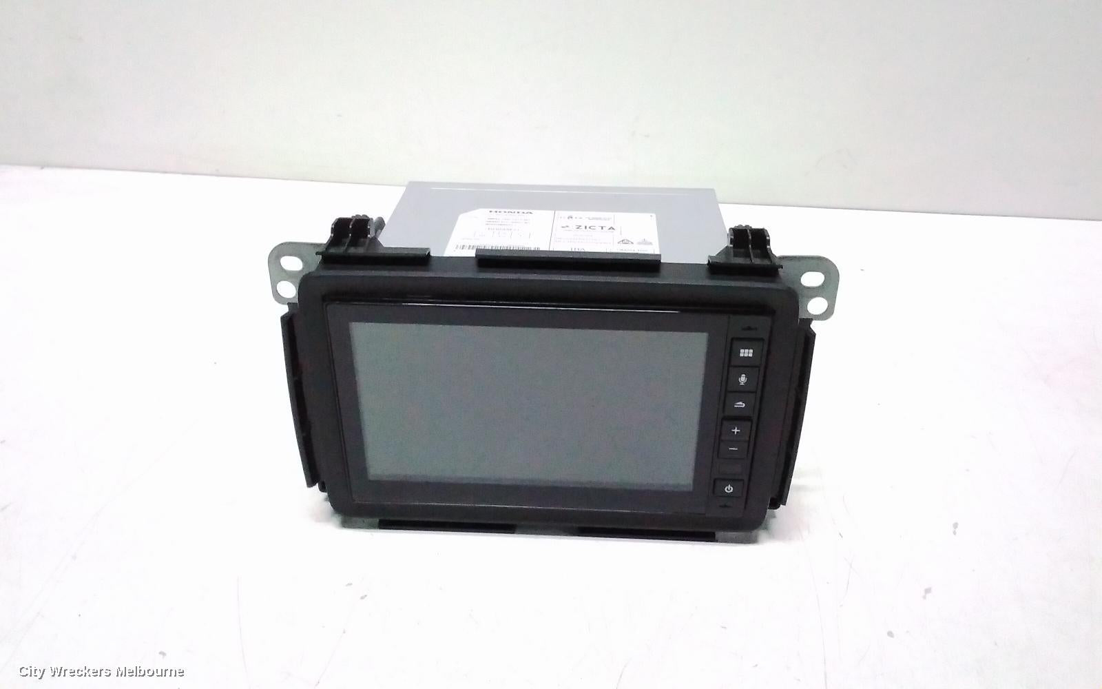 HONDA HRV RADIO/CD/DVD/SAT/TV, 7IN TOUCHSCREEN, W/ SAT NAV TYPE, RU5, 05/2017 - 10/2021 - Image 1