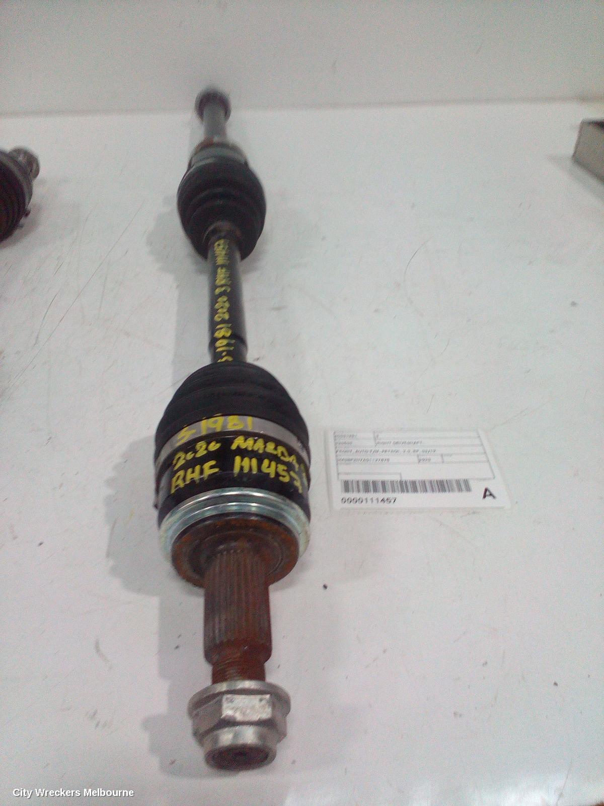MAZDA 3 RIGHT DRIVESHAFT, FRONT, AUTO T/M, PETROL, 2.0, BP, 03/2019 ONWARDS - Image 1
