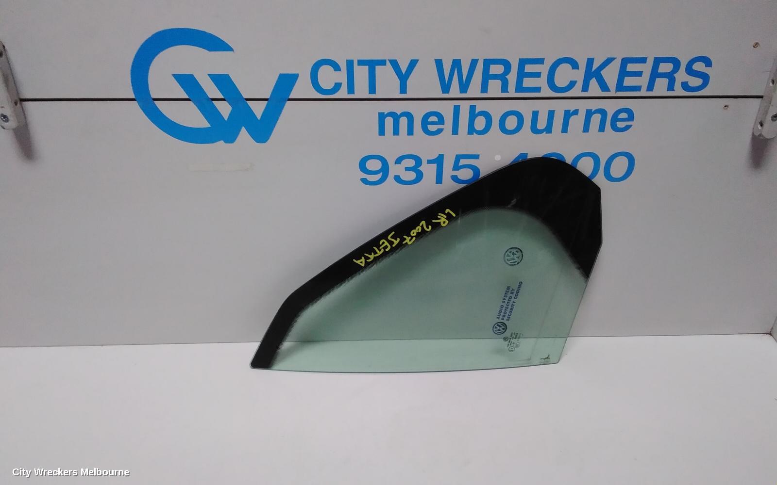 VOLKSWAGEN JETTA LEFT REAR 1/4 DOOR GLASS, 1KM, 02/2006 - 07/2011 - Image 1