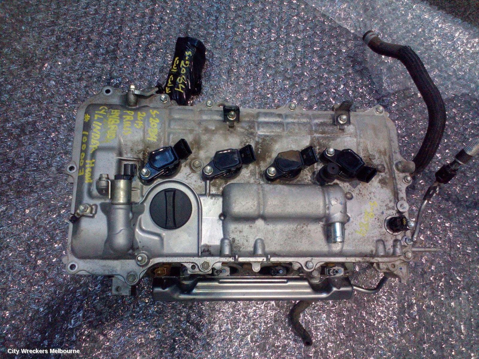 TOYOTA PRIUS CYLINDER HEAD, ZVW40R, PRIUS V, PETROL, 1.8, 2ZR-FXE, 05/2012 - 03/2021 - Image 3