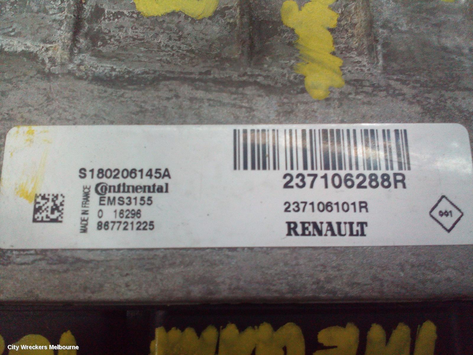 RENAULT MEGANE ECU, ENGINE ECU, 1.2, PETROL, ECU ONLY, BFB/LFF/KFB, 06/2016 - 02/2020 - Image 3