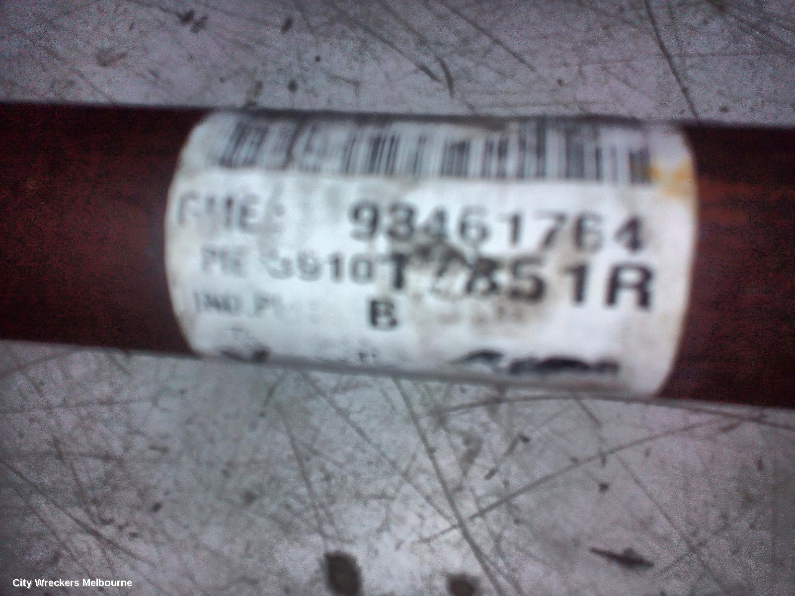 RENAULT TRAFIC LEFT DRIVESHAFT, FRONT, X82, 01/2015 ONWARDS - Image 3