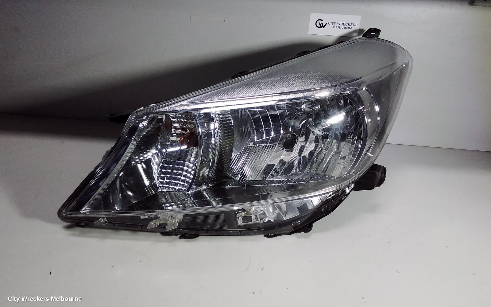 TOYOTA YARIS LEFT HEADLAMP, NCP13#, HATCH, YR/YRS/YRX, 08/2011 - 06/2014 - Image 1