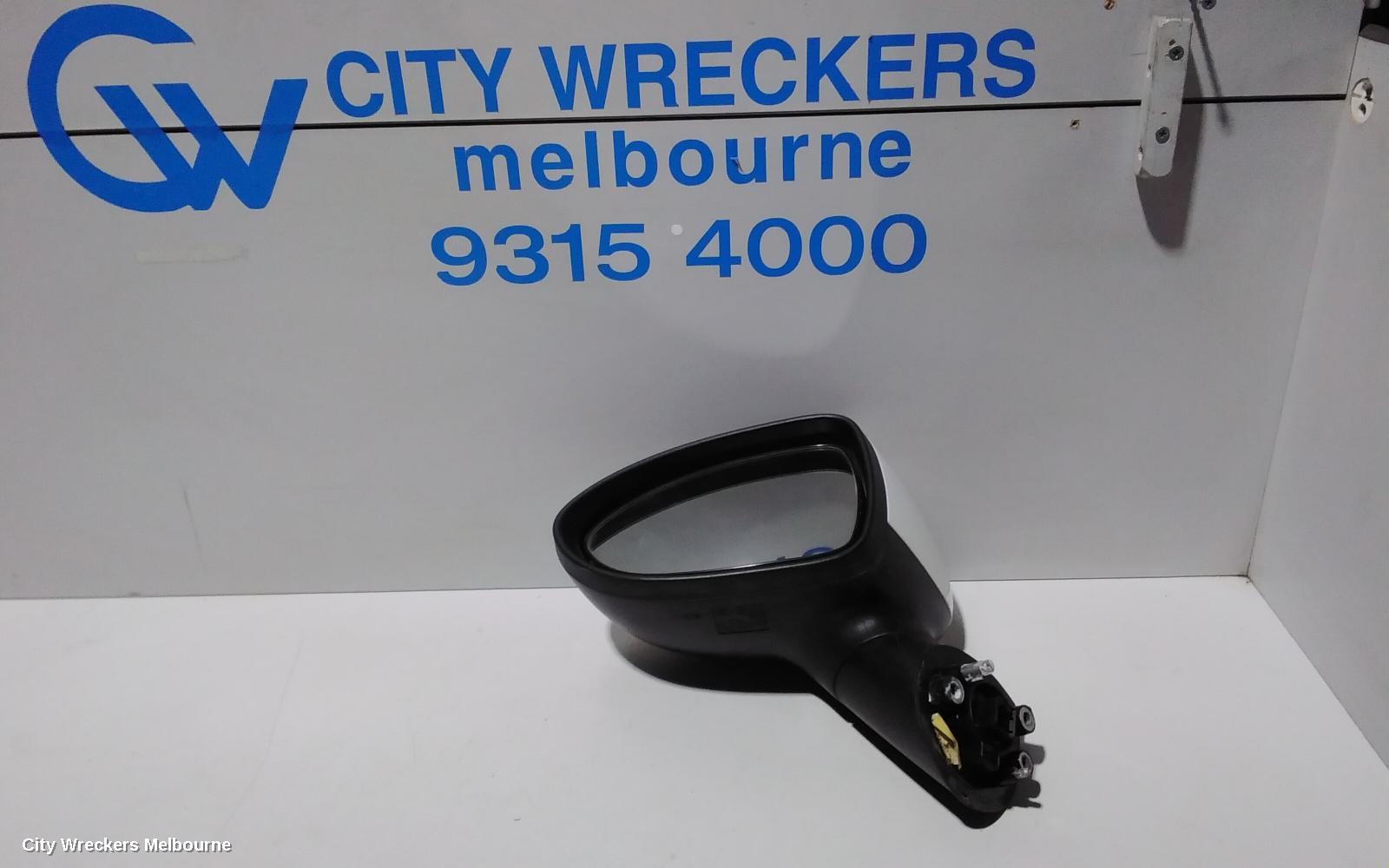 KIA RIO LEFT DOOR MIRROR, UB, NON INDICATOR TYPE, 08/2011 - 12/2013 - Image 2