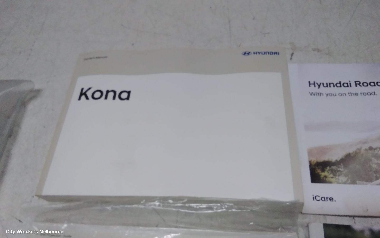 HYUNDAI KONA OWNERS HANDBOOK, OS, 09/2017 - 07/2023 - Image 2