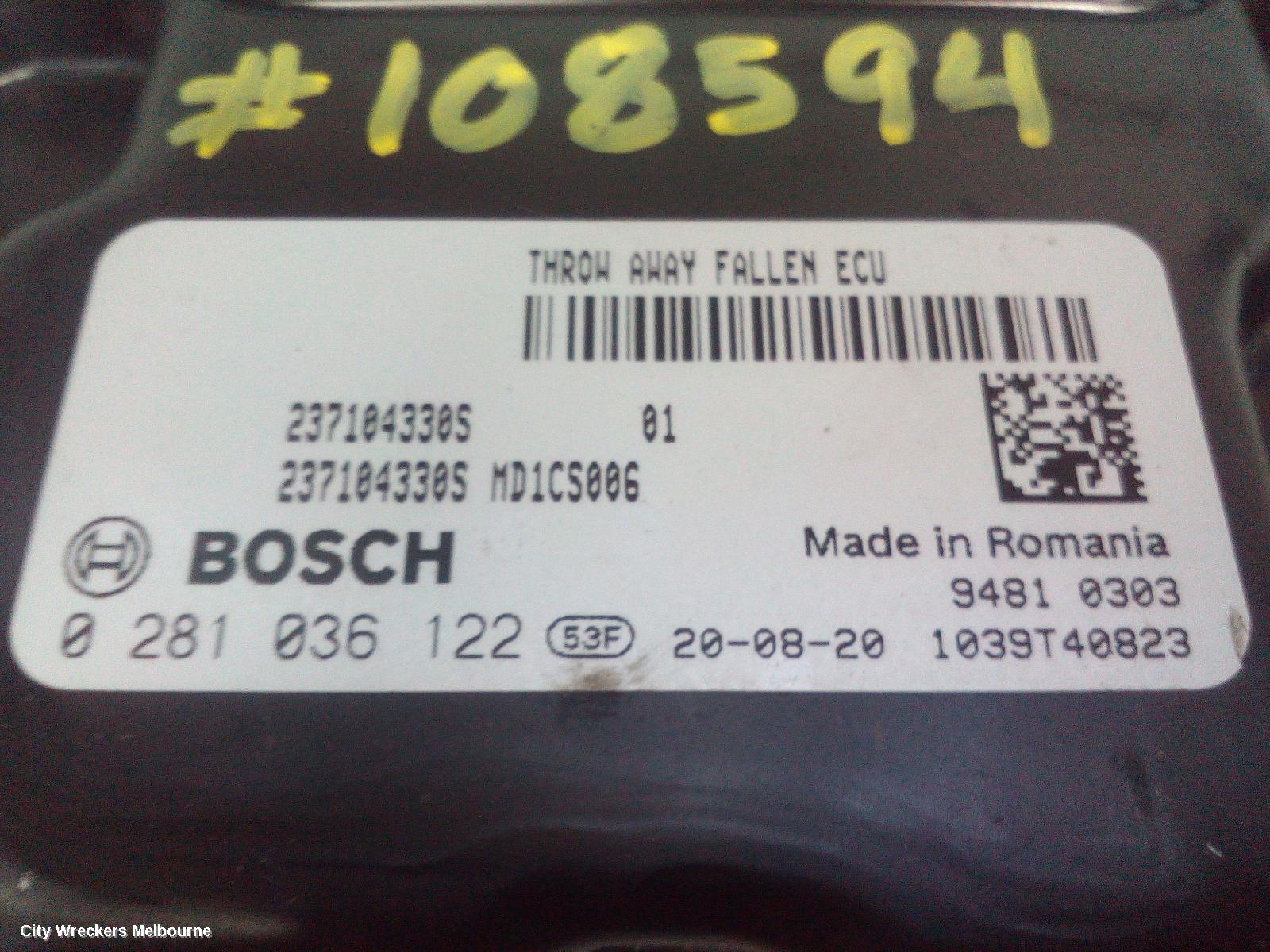 MITSUBISHI EXPRESS ECU, ECU ENGINE, 2.0, DIESEL, ECU ONLY, SN, 03/2020 - 12/2022 - Image 2