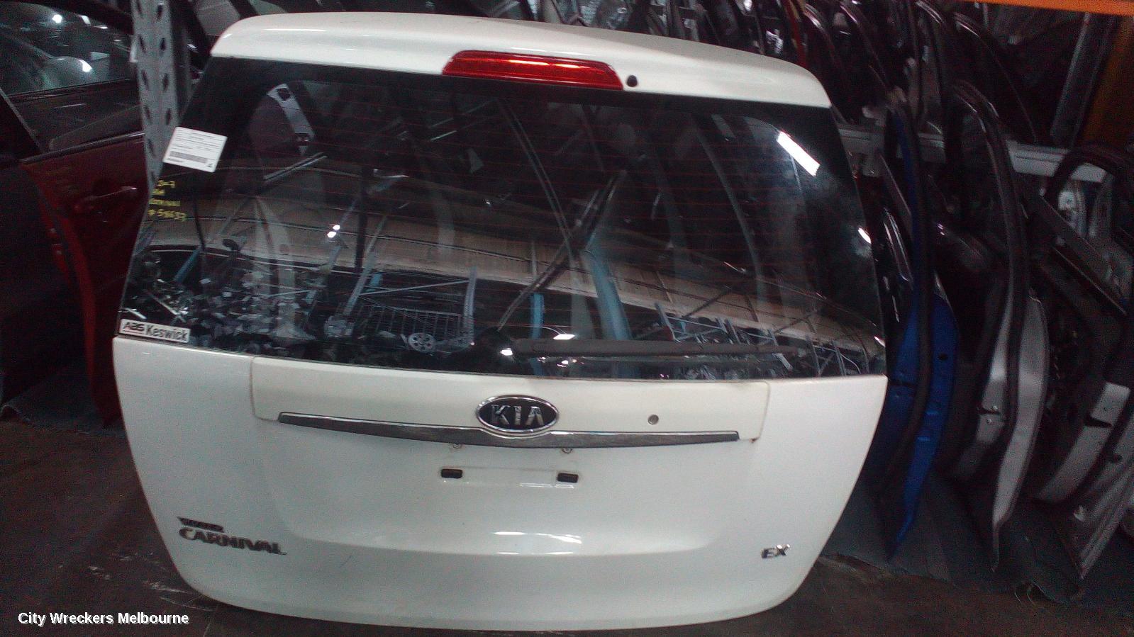 KIA CARNIVAL/GRAND CARNIVAL BOOTLID/TAILGATE, TAILGATE, VQ, NON POWER TAILGATE & NON CAMERA TYPE, 01/2006 - 12/2014 - Image 2
