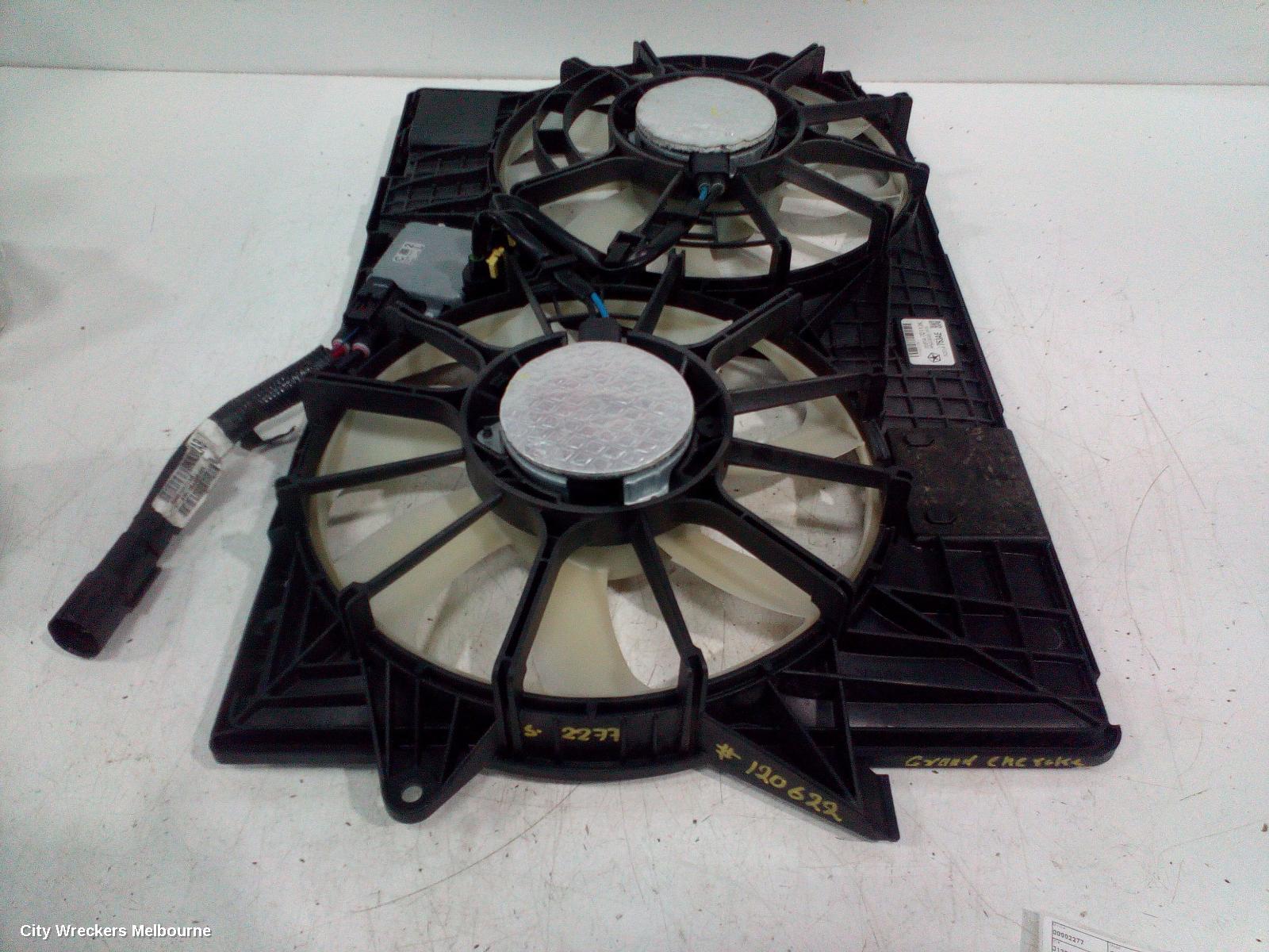 JEEP CHEROKEE FAN, DUAL FAN ASSY, 3.2, PETROL, KL, 02/2014 - 11/2022 - Image 1