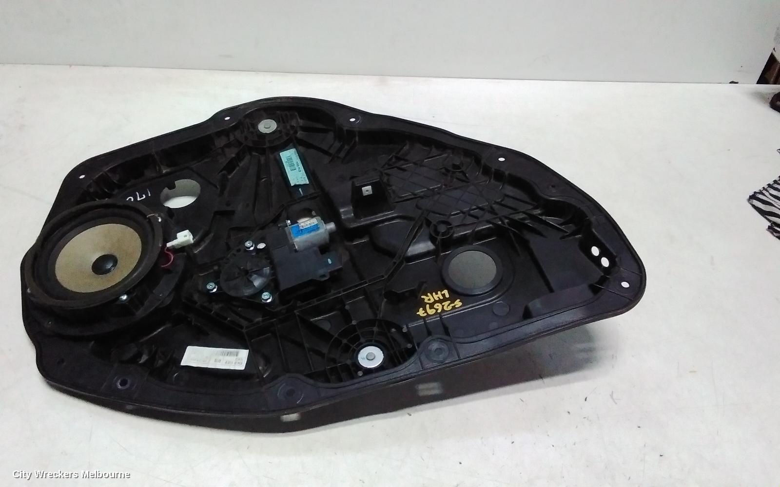 HYUNDAI GENESIS LEFT REAR WND REG/MOTOR, DH, DOOR REG ASSY (REG AND MOTOR), 11/2014 - 01/2018 - Image 1