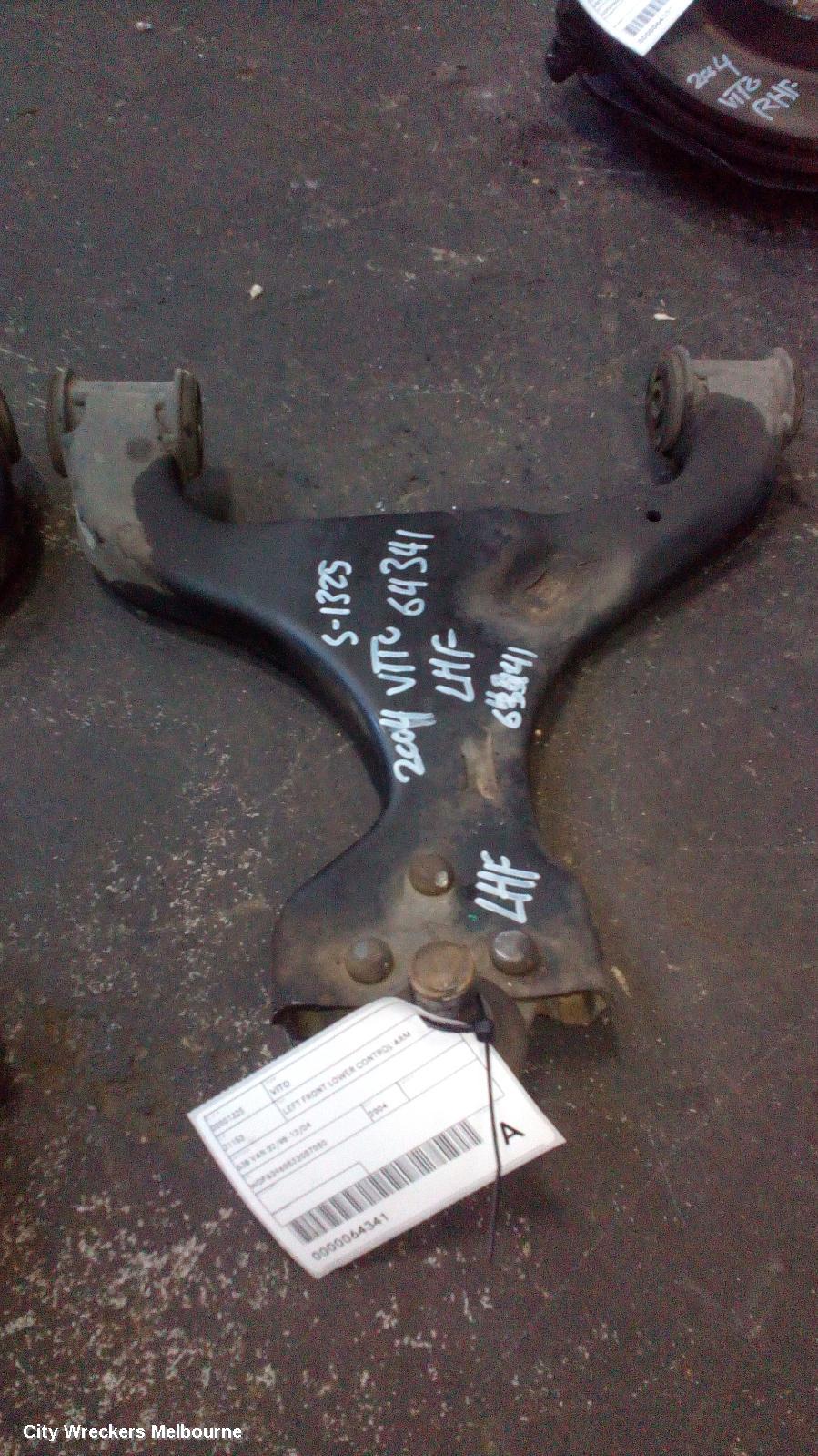 MERCEDES VITO LEFT FRONT LOWER CONTROL ARM, 638 VAN 02/1998 - 12/2004 - Image 1