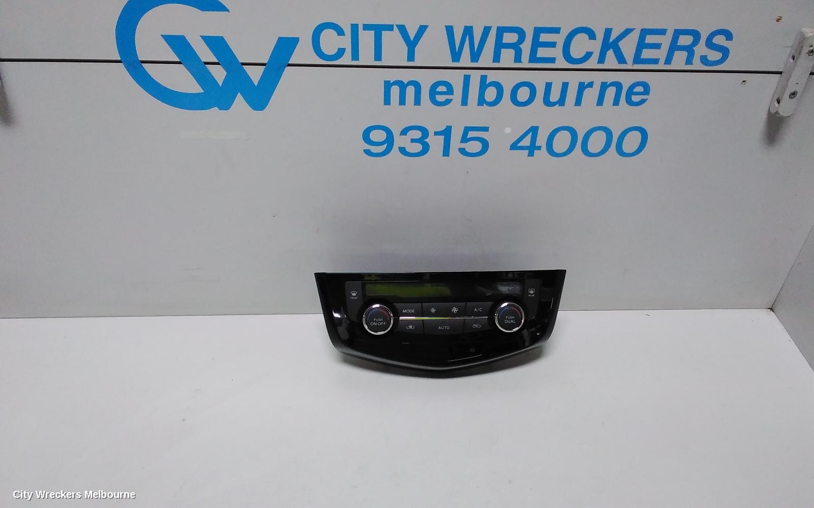 NISSAN QASHQAI HEATER/AC CONTROLS, J11, CLIMATE CONTROL TYPE, 06/2014 - 07/2021 - Image 1