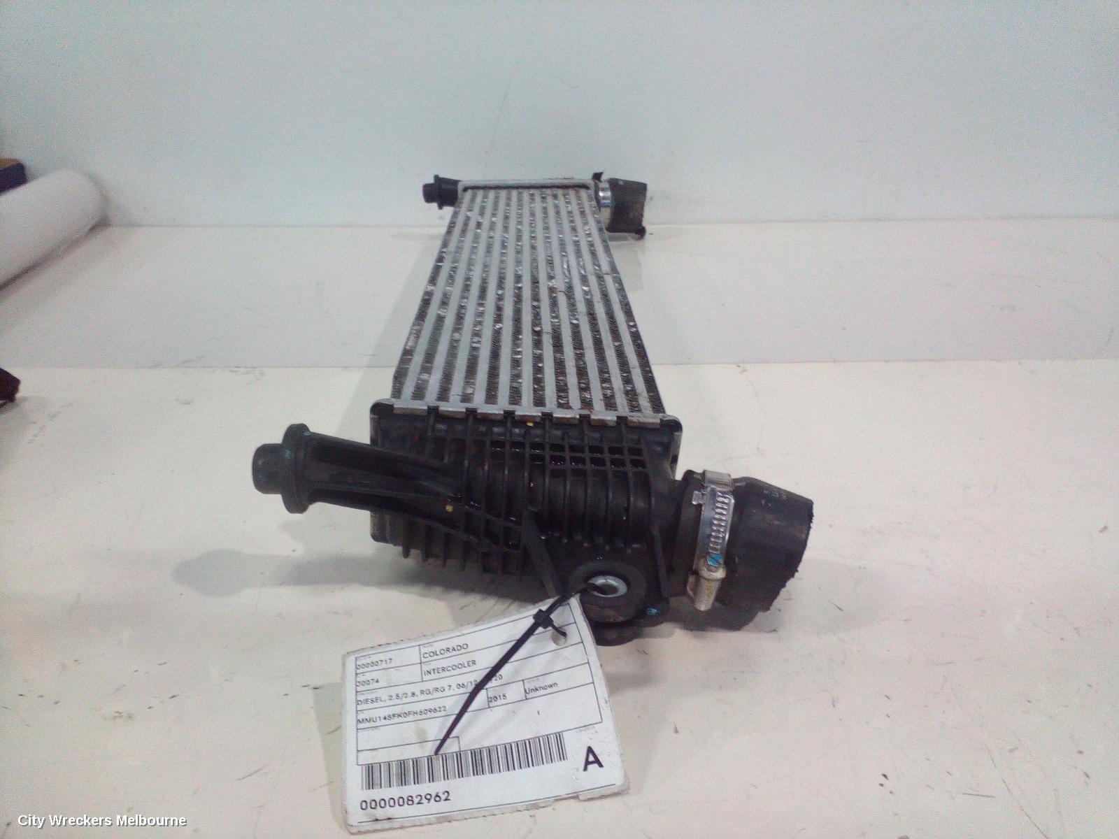 HOLDEN COLORADO INTERCOOLER, DIESEL, 2.5/2.8, RG/RG 7, 06/2012 - 12/2020 - Image 3