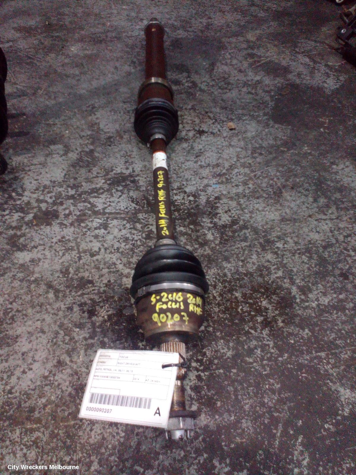 FORD FOCUS RIGHT DRIVESHAFT, AUTO, PETROL, LW, 05/2011 - 08/2015 - Image 2