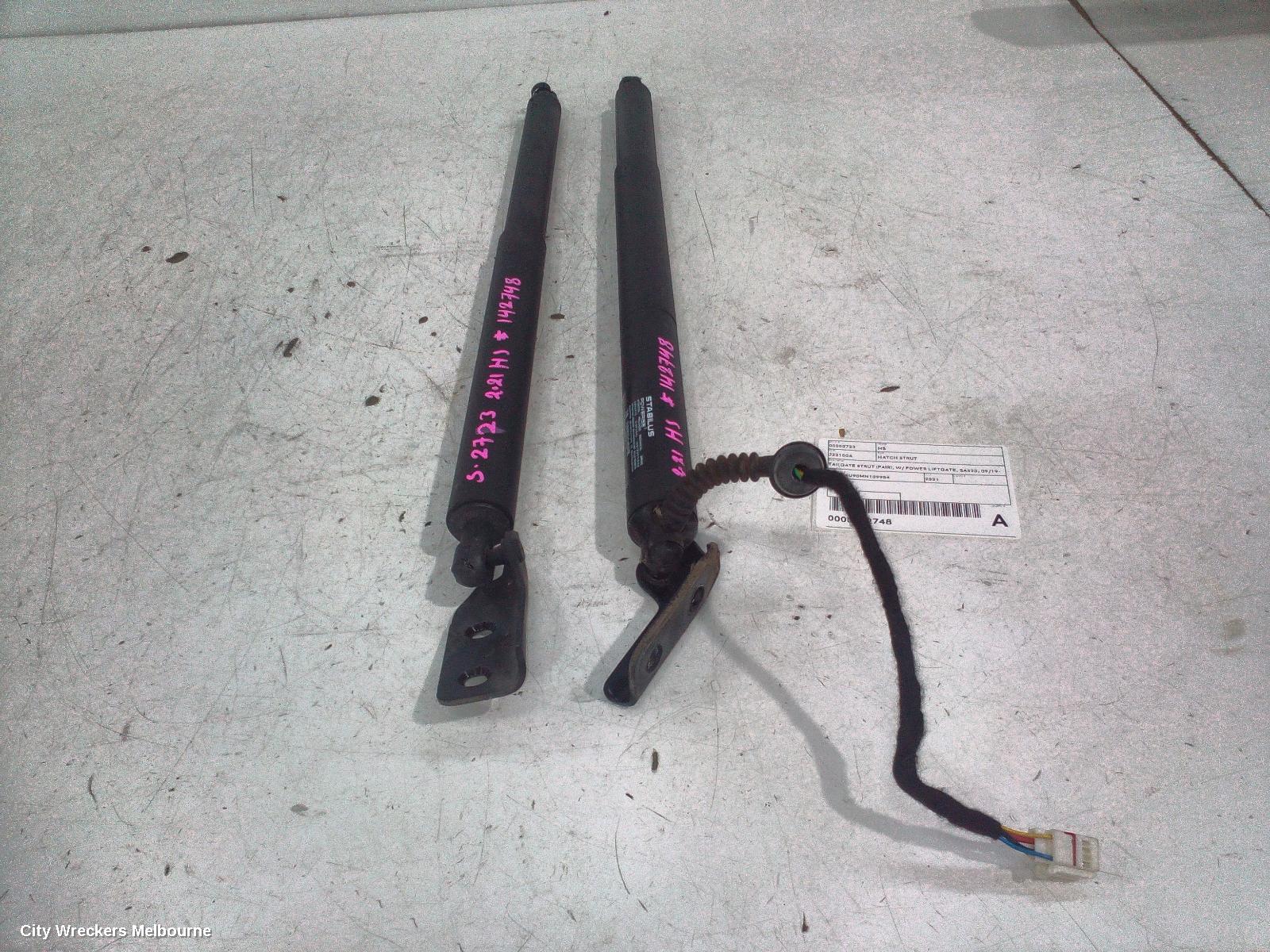 MG HS HATCH STRUT, TAILGATE STRUT (PAIR), W/ POWER LIFTGATE, SAS23, 09/2019 - 12/2024 - Image 2