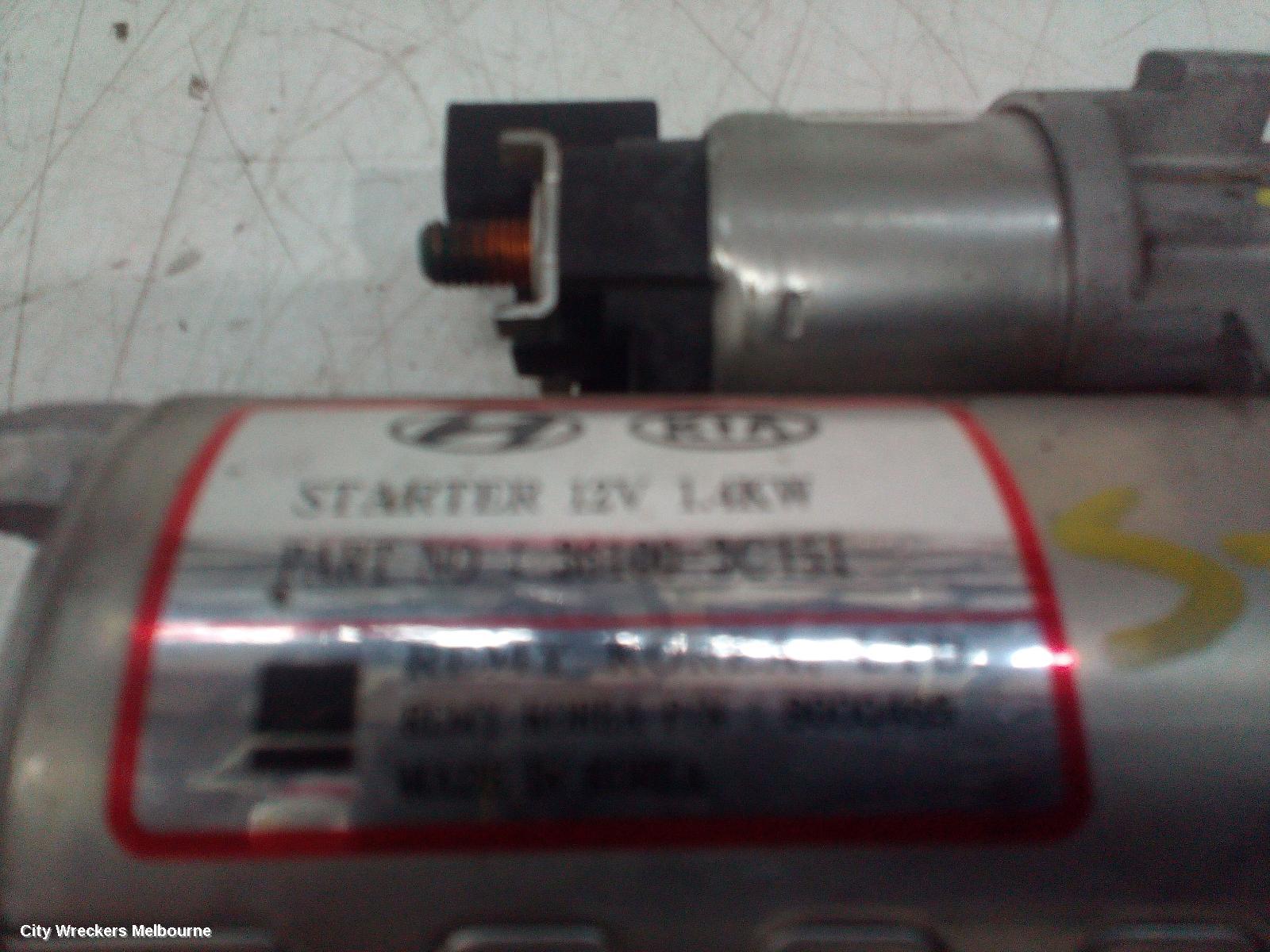 KIA CARNIVAL/GRAND CARNIVAL STARTER, PETROL, 3.5, P/N 361003C151, 10 THOOT TYPE, VQ, 03/2010 - 12/2014 - Image 3