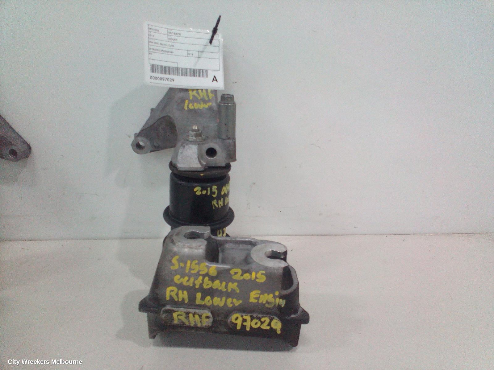 SUBARU OUTBACK MOUNT, 6TH GEN, 08/2014 - 12/2020 - Image 1