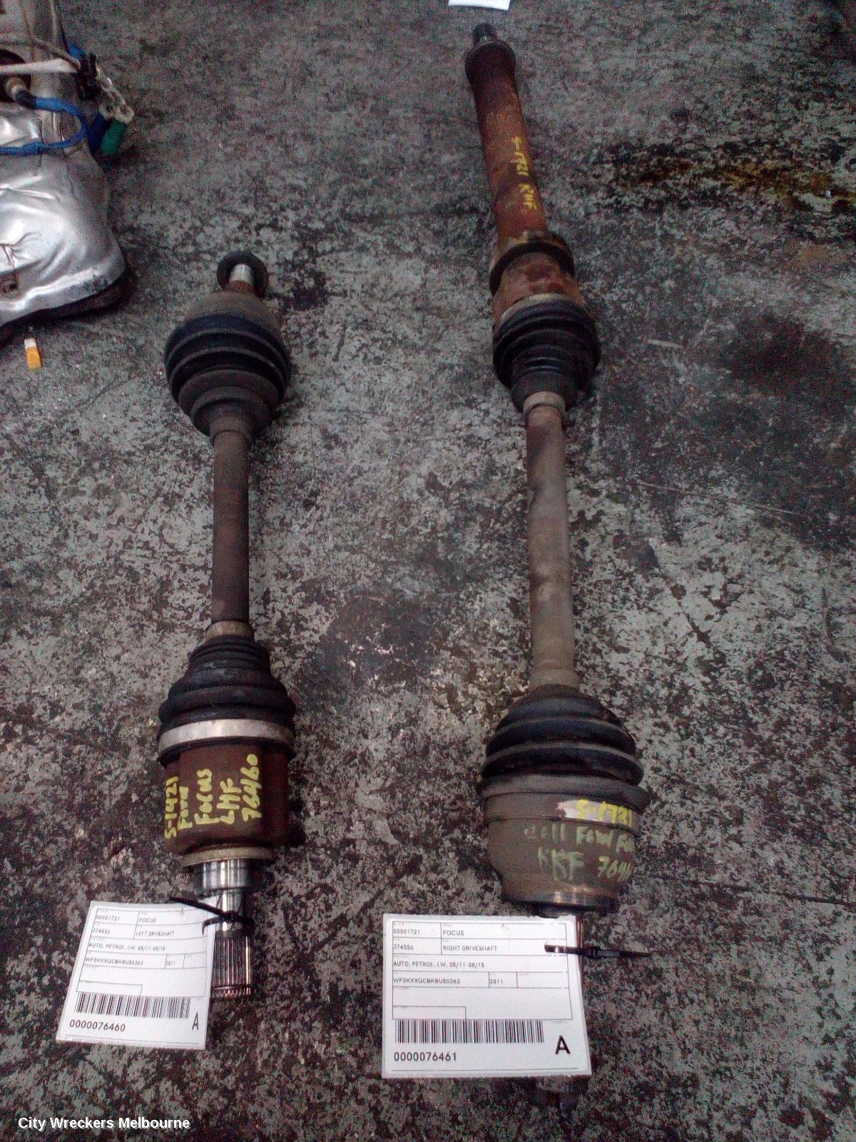 FORD FOCUS LEFT DRIVESHAFT, AUTO, PETROL, LW, 05/2011 - 08/2015 - Image 2