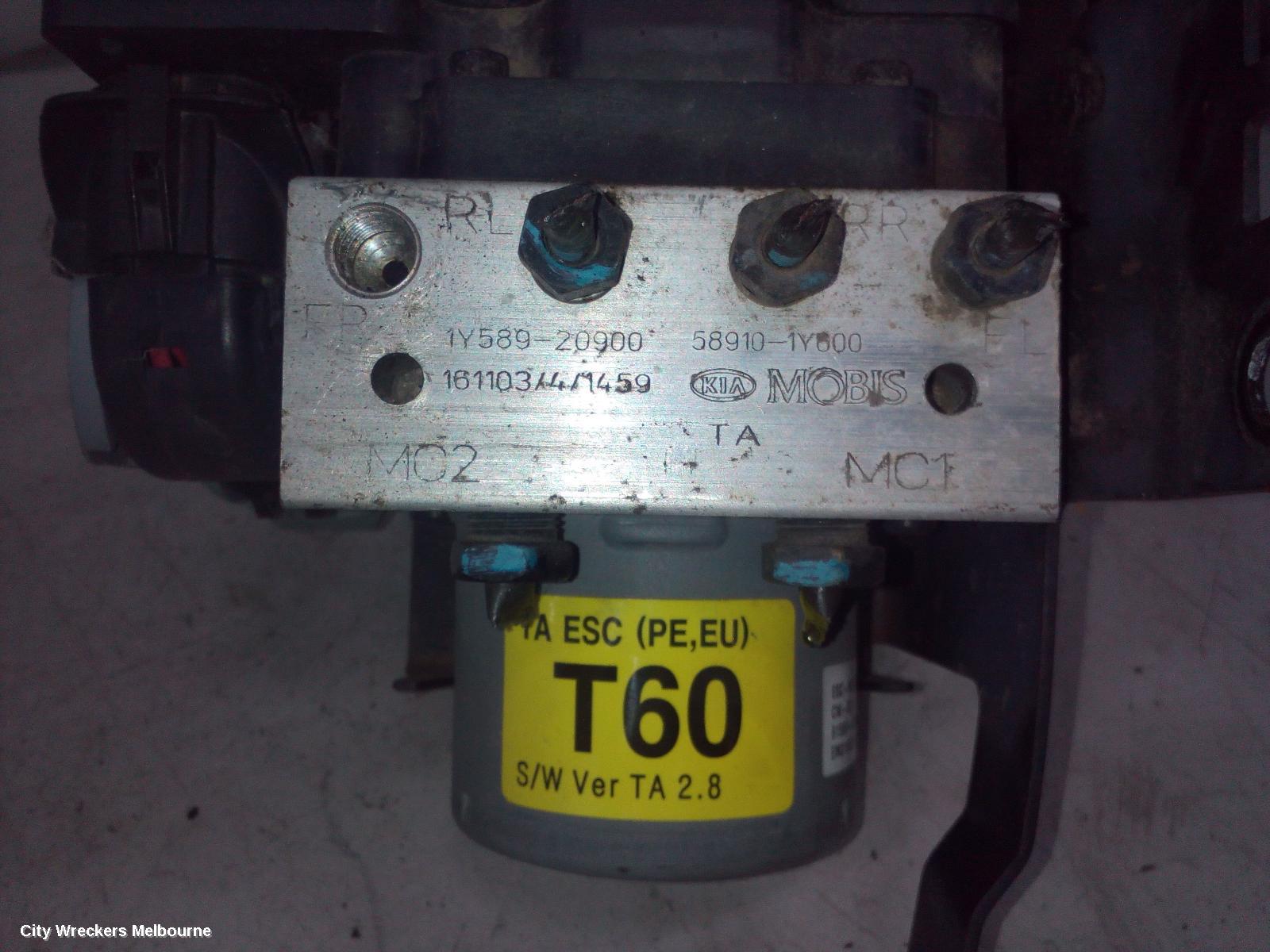 KIA PICANTO ABS PUMP/MODULATOR, TA, 03/2015 - 04/2017 (AUS ONLY) - Image 1