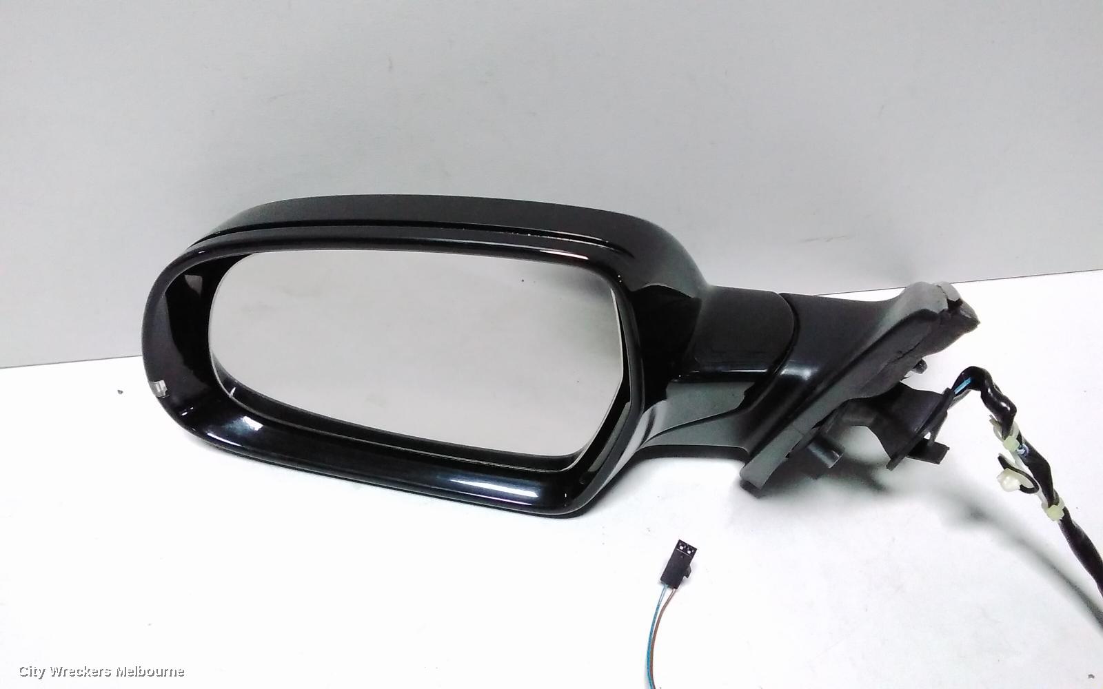 AUDI A4 LEFT DOOR MIRROR, B8 8K, A4/S4, MANUAL FOLD, NO LANE CHANGE ASSIST TYPE, 2 PLUG (6/2 WIRE), 05/2009 - 09/2015 - Image 2