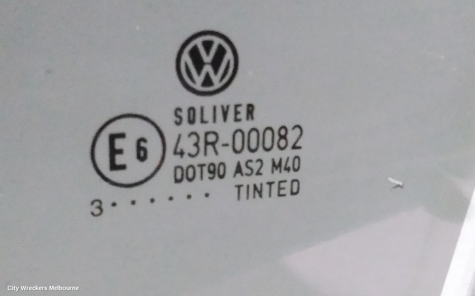 VOLKSWAGEN PASSAT LEFT FRONT DOOR WINDOW, 3B/GP, 03/1997 - 11/2005 - Image 3