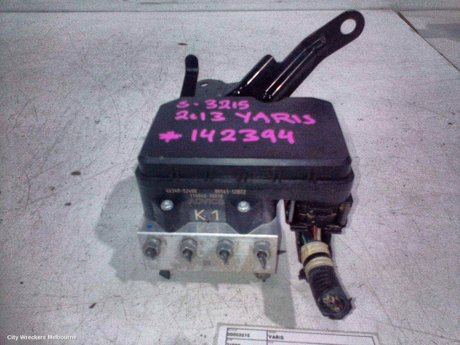 TOYOTA YARIS ABS PUMP/MODULATOR, 3DR/5DR HATCH, NCP13#, 08/2011 - 01/2020 - Image 3