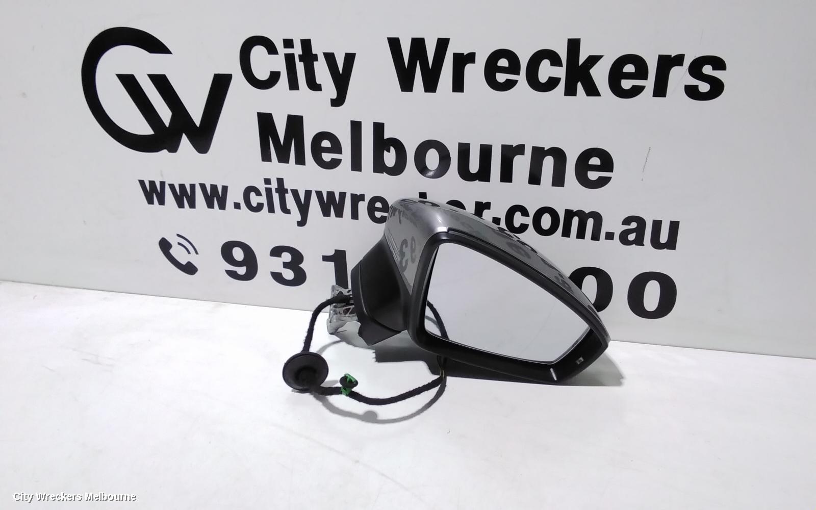 VOLKSWAGEN TIGUAN RIGHT DOOR MIRROR, ALLSPACE, 5NA, POWER FOLD, W/ MEMORY, W/ SIDE ASSIST & NON CAMERA TYPE (6XQ/KA2/7Y4), 06/2016 - 02/2021 - Image 2