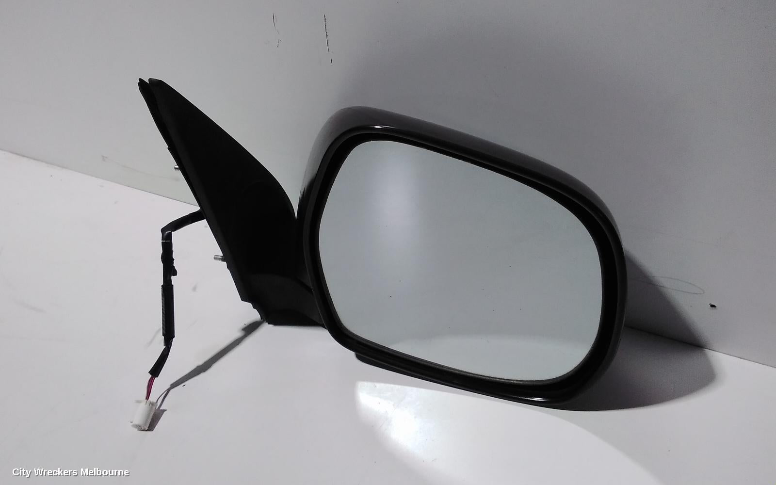 TOYOTA HIACE RIGHT DOOR MIRROR, TRH/KDH, POWER, BLACK (3 WIRE), 03/2005 - 01/2014 - Image 2