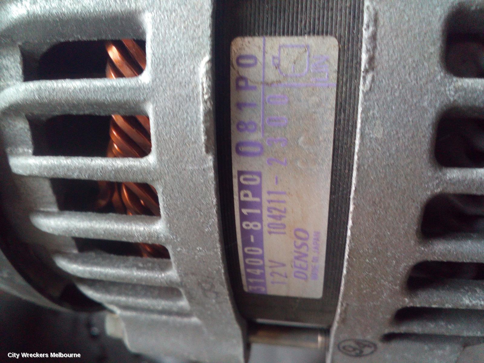 SUZUKI SWIFT ALTERNATOR, PETROL, 1.2, K12C, AZ, 04/2017 ONWARDS - Image 1