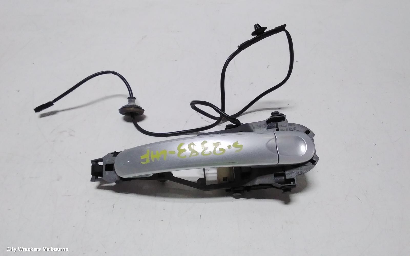 VOLKSWAGEN EOS DOOR HANDLE, OUTER, LH FRONT, 1F, 02/2007 - 12/2014 - Image 1