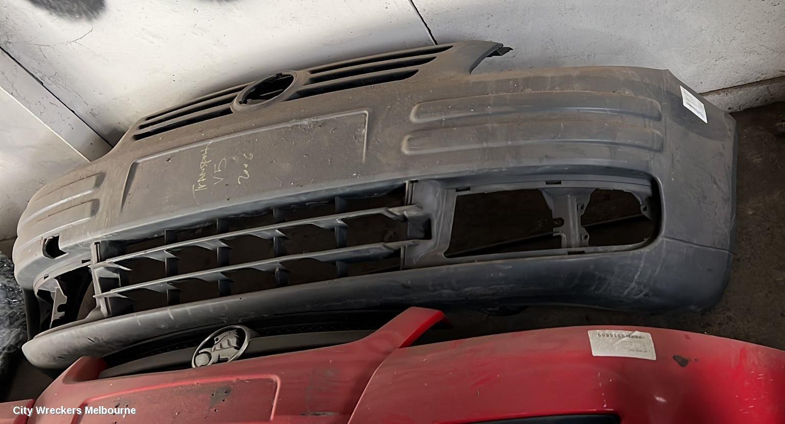 VOLKSWAGEN TRANSPORTER FRONT BUMPER, BUMPER BAR (COMPLETE), T5, CARAVELLE/MULTIVAN, 12/2004 - 09/2009 - Image 1