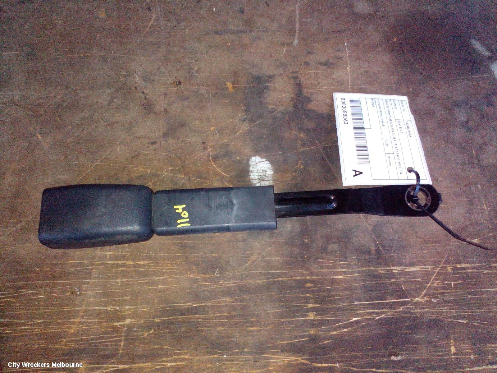 HYUNDAI ILOAD/IMAX SEATBELT/STALK, CENTRE FRONT (BENCH SEAT), SEAT BELT STALK ONLY, TQ, 11/2007 ONWARDS - Image 2