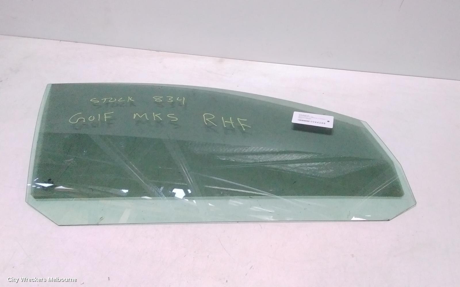 VOLKSWAGEN GOLF RIGHT REAR DOOR WINDOW, 5DR HATCH 09/1998 - 04/2004 - Image 2