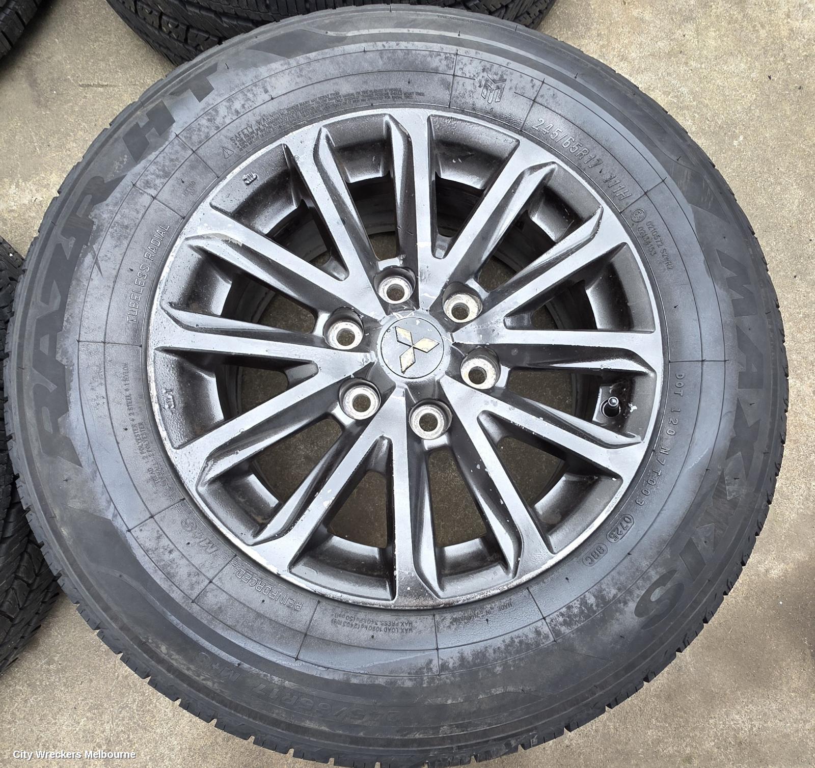 MITSUBISHI TRITON WHEEL MAG, FACTORY, 17X7.5IN, MQ-MR, 03/2015 - 10/2023 - Image 3