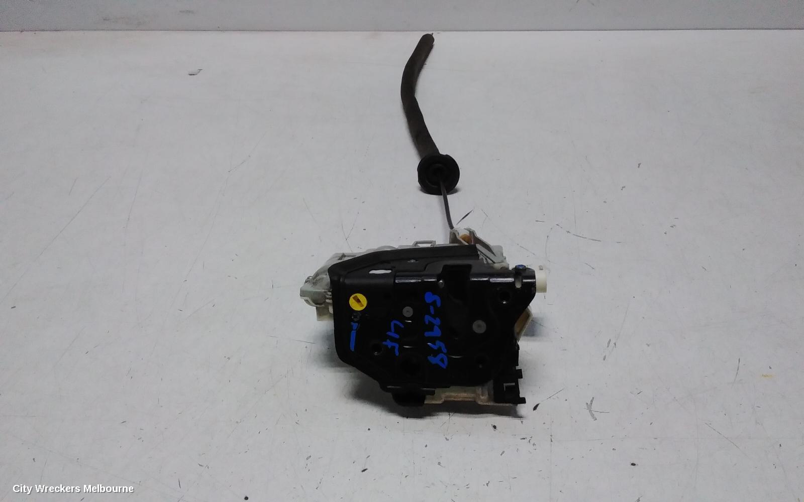 AUDI A5 DOOR/BOOT/GATE LOCK, LEFT FRONT DOOR LOCK, 8T, DUAL ROW (7 PIN), P/N 8J2837015A, 10/2007 - 11/2009 - Image 1