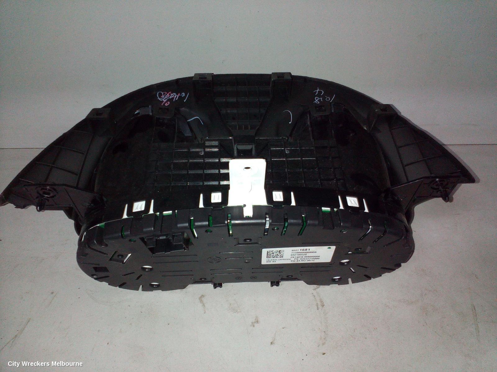 HOLDEN COMMODORE INSTRUMENT CLUSTER, INSTRUMENT CLUSTER, AUTO T/M TYPE, VF, CALAIS/CALAIS-V, 05/2013 - 12/2017 - Image 2