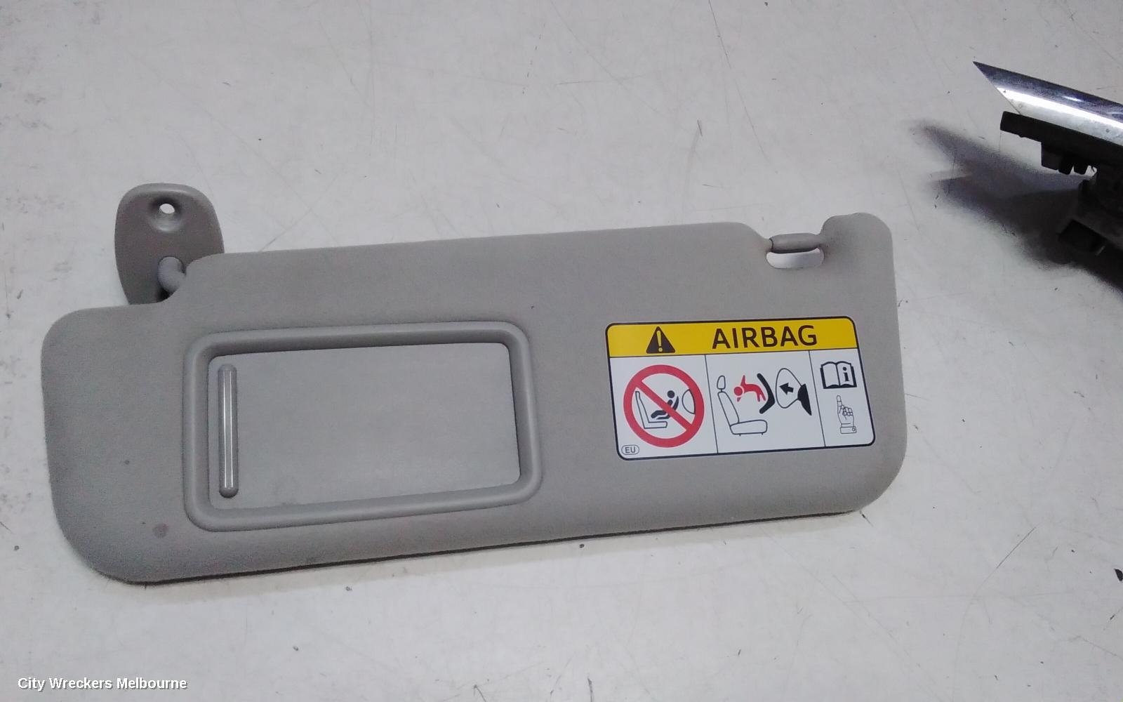 TOYOTA PRIUS SUNVISOR, ZVW40R, LH SIDE, 05/2012 - 03/2021 - Image 3