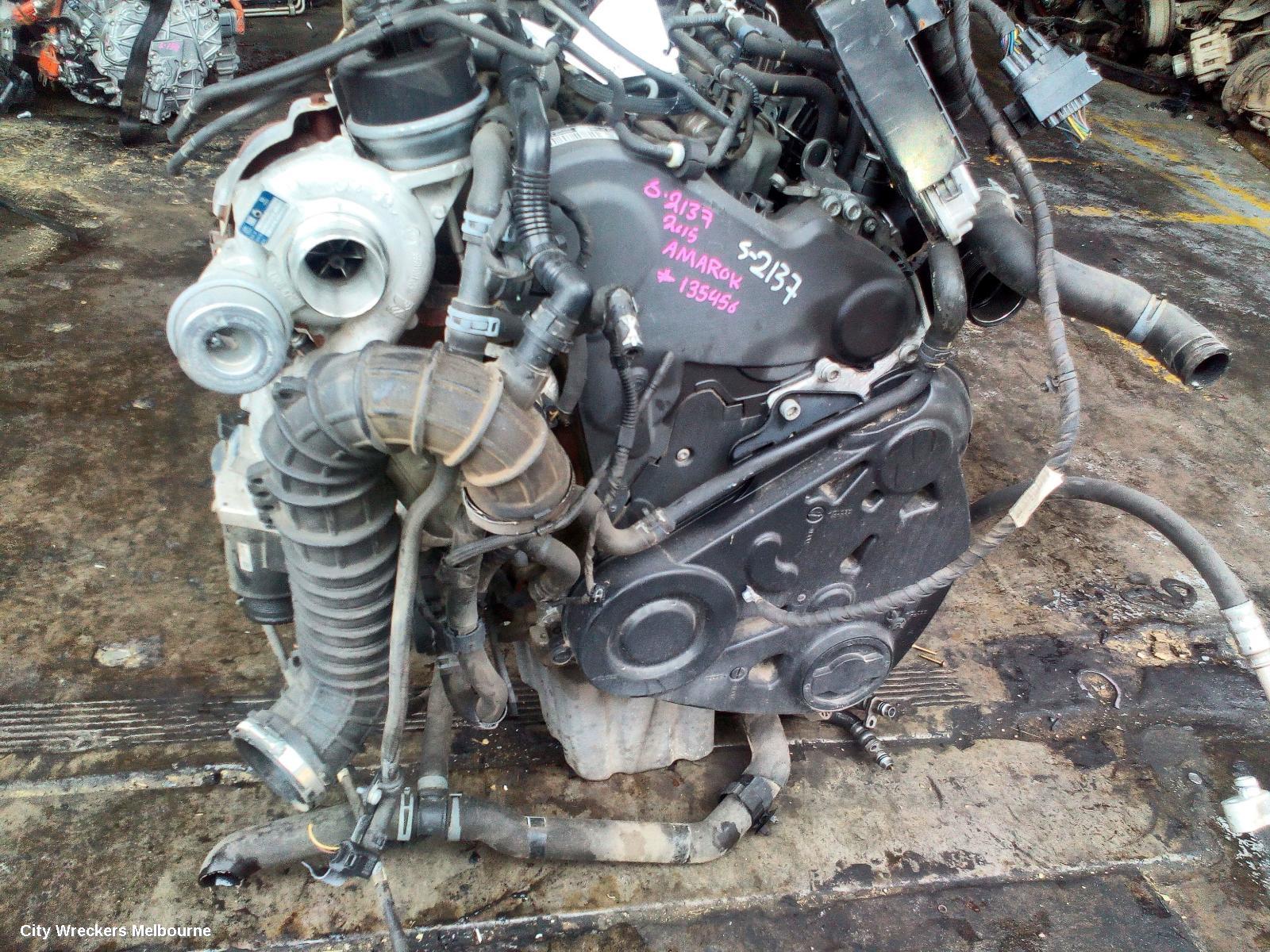 VOLKSWAGEN AMAROK ENGINE, DIESEL, 2.0, TWIN TURBO, 2H, CSHA CODE, 12/2010 ONWARDS - Image 1