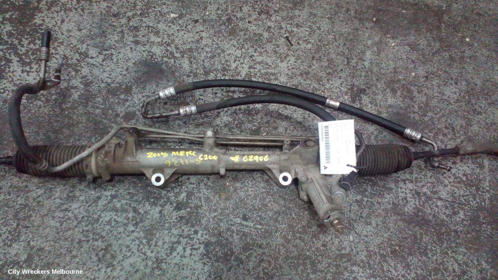 MERCEDES C CLASS STEERING BOX/RACK, W204/S204/C204, NON ELECTRIC, SPEED SENSITIVE TYPE, NON SPORT SUSPENSION, 07/2007 - 04/2011 - Image 1