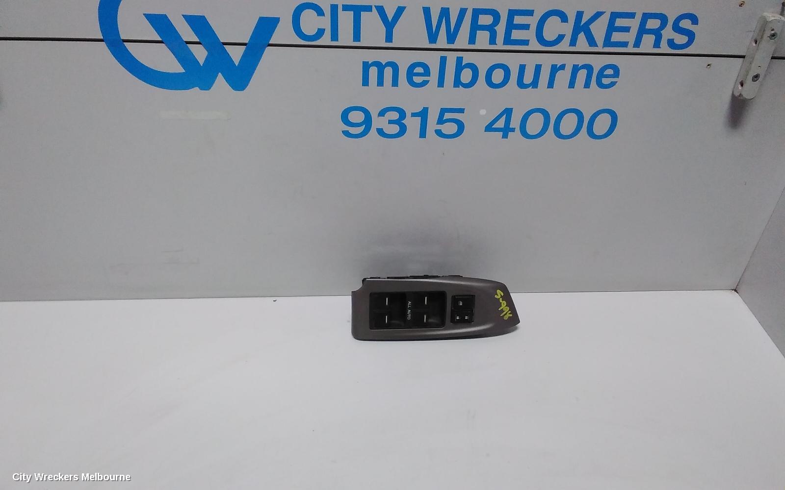 HONDA ACCORD PWR DR WIND SWITCH, RH FRONT (MASTER SWITCH), 8TH GEN, EURO (VIN JHMCU), BASE, 06/2008 - 12/2009 - Image 1