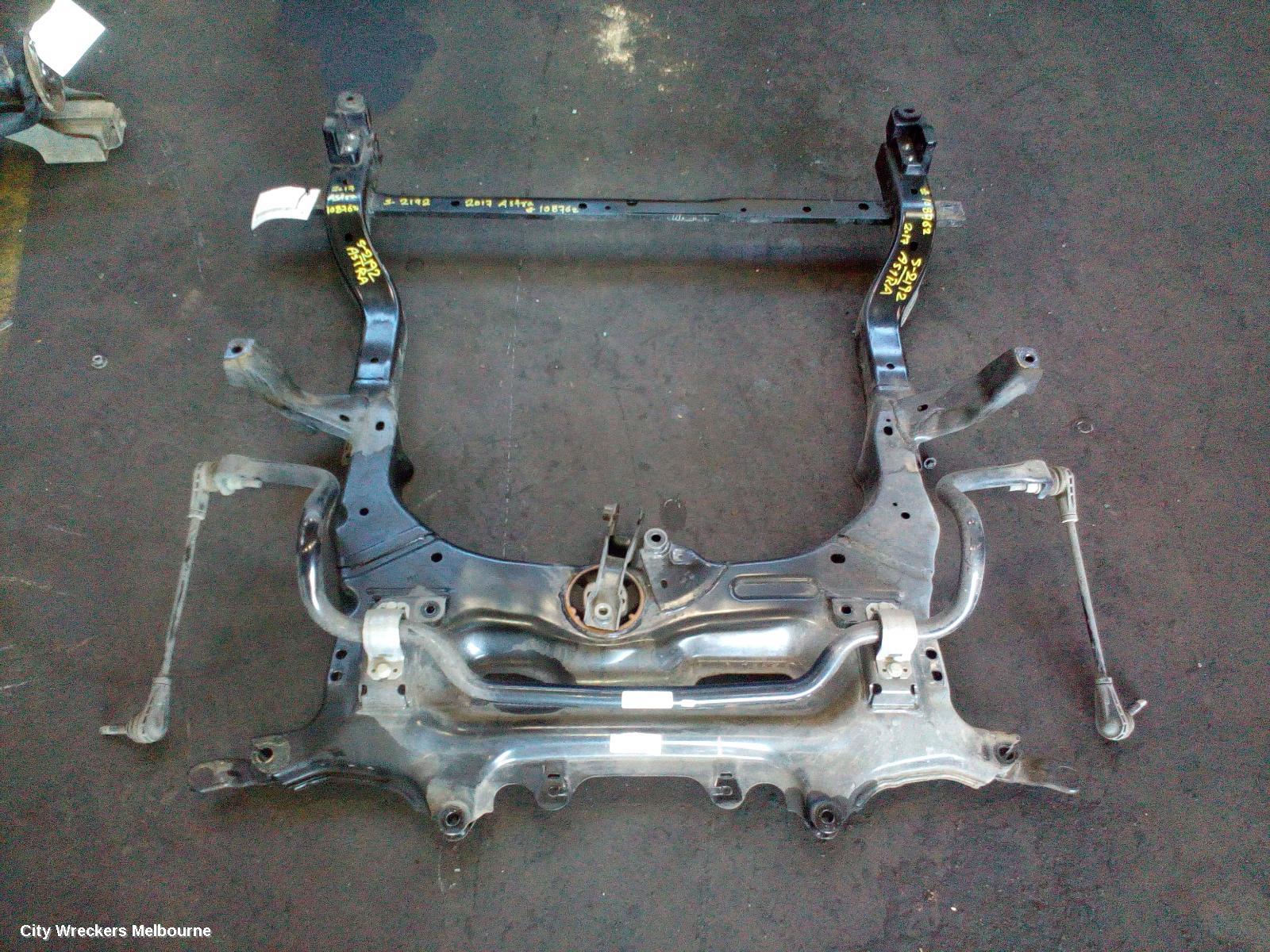 HOLDEN ASTRA FRT XMEMBER/CRADLE, BK, 1.6, PETROL, 09/2016 ONWARDS - Image 1