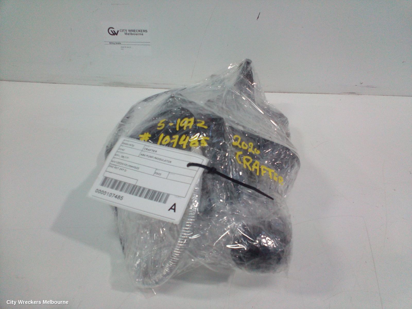 VOLKSWAGEN CRAFTER ABS PUMP/MODULATOR, SY1, 08/2017 ONWARDS - Image 2