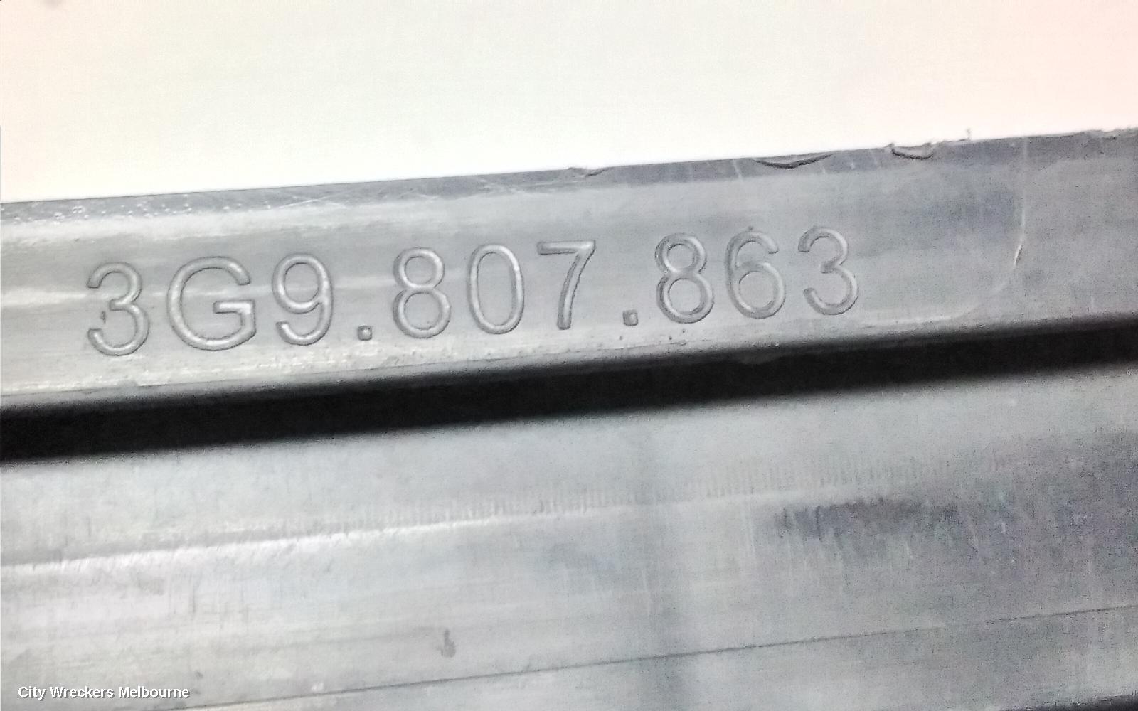 VOLKSWAGEN PASSAT, B8/MK7, 06/2015 - 05/2023, REAR CENTER BAR BRAKET: 74691 - Image 3