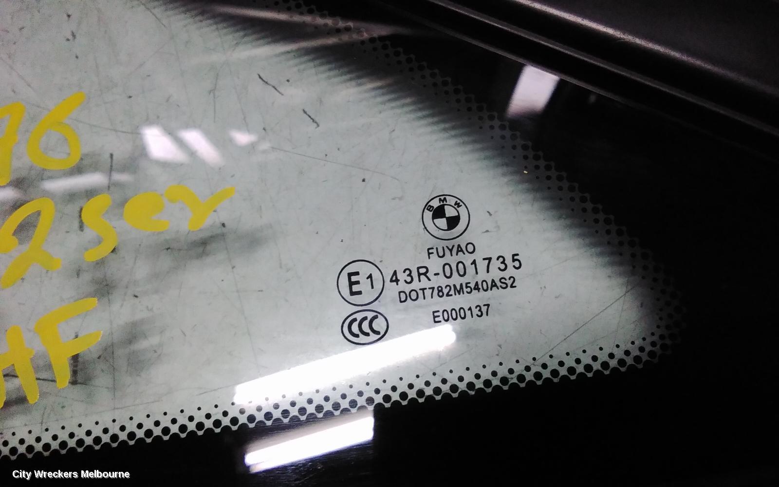 BMW 2 SERIES RIGHT FRONT 1/4 DOOR GLASS, F45, ACTIVE TOURER, 09/2014 - 09/2021 - Image 3