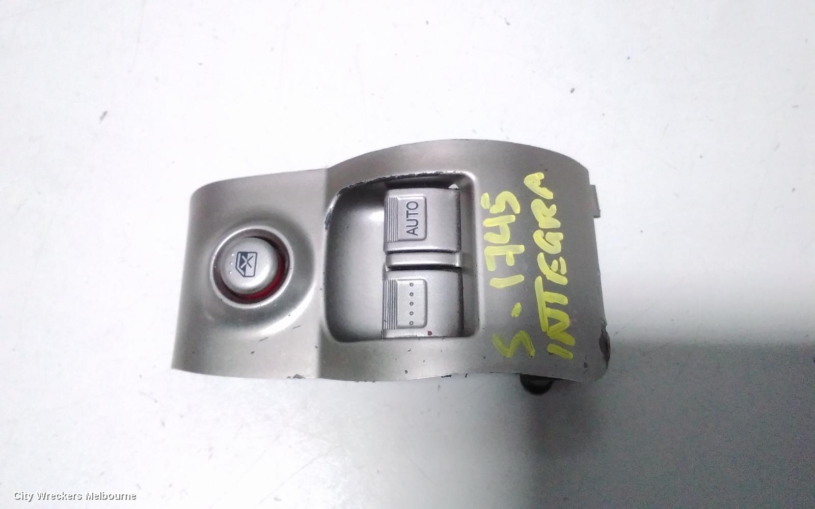 HONDA INTEGRA PWR DR WIND SWITCH, RH FRONT (MASTERSWITCH), 09/2001 - 06/2005 - Image 2