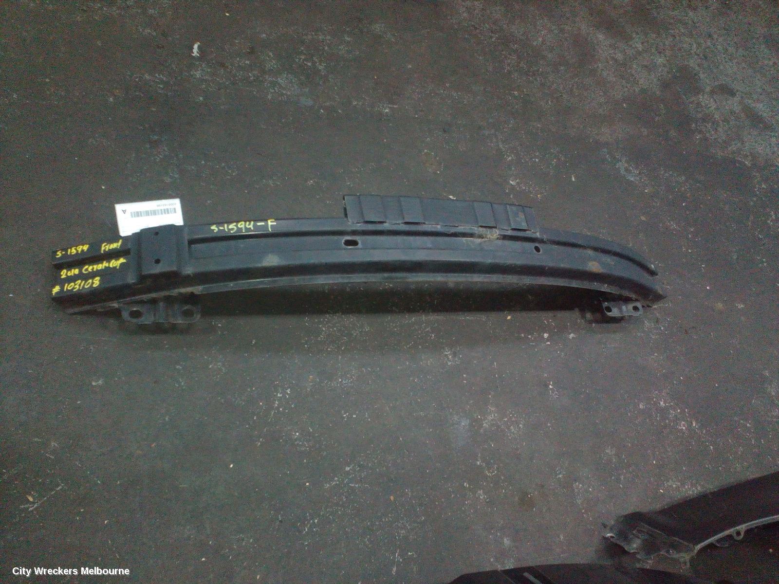 KIA CERATO F/BAR REINFORC/BRACK, REINFORCEMENT, TD, COUPE/KOUP, 07/2009 - 03/2013 - Image 2